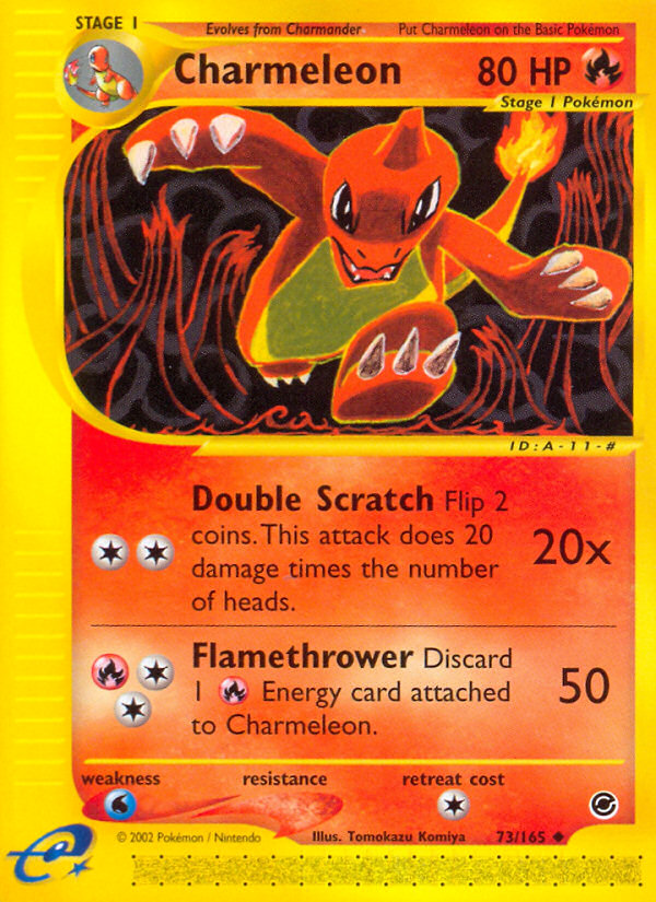Charmeleon (73/165) [Expedition: Base Set] | Good Games North