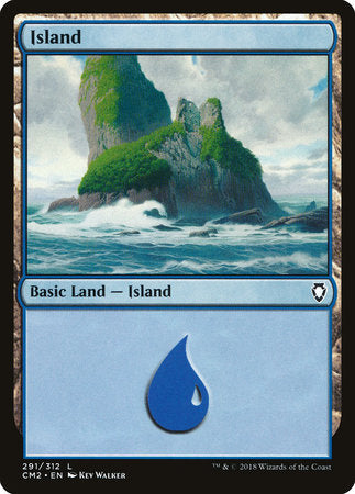 Island (291) [Commander Anthology Volume II] | Good Games North