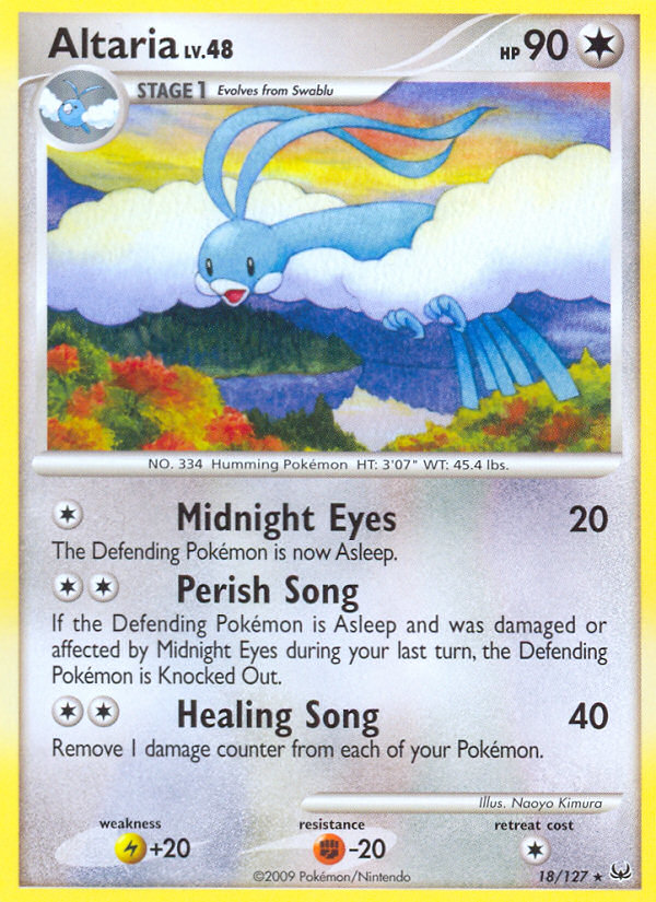 Altaria (18/127) [Platinum: Base Set] | Good Games North