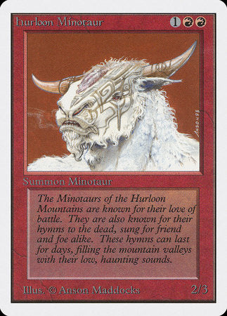 Hurloon Minotaur [Unlimited Edition] | Good Games North