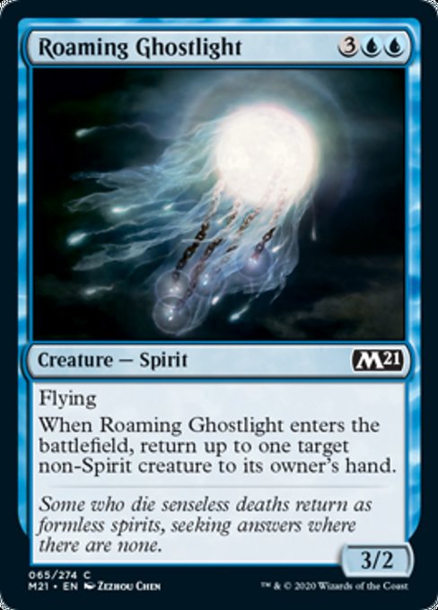 Roaming Ghostlight [Core Set 2021] | Good Games North