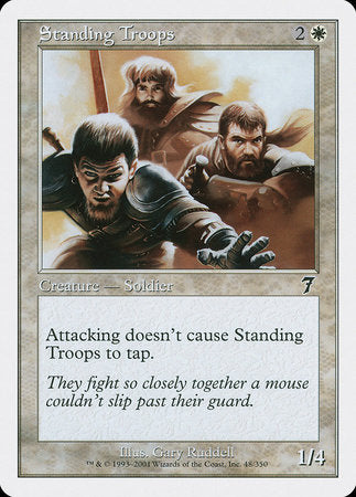 Standing Troops [Seventh Edition] | Good Games North