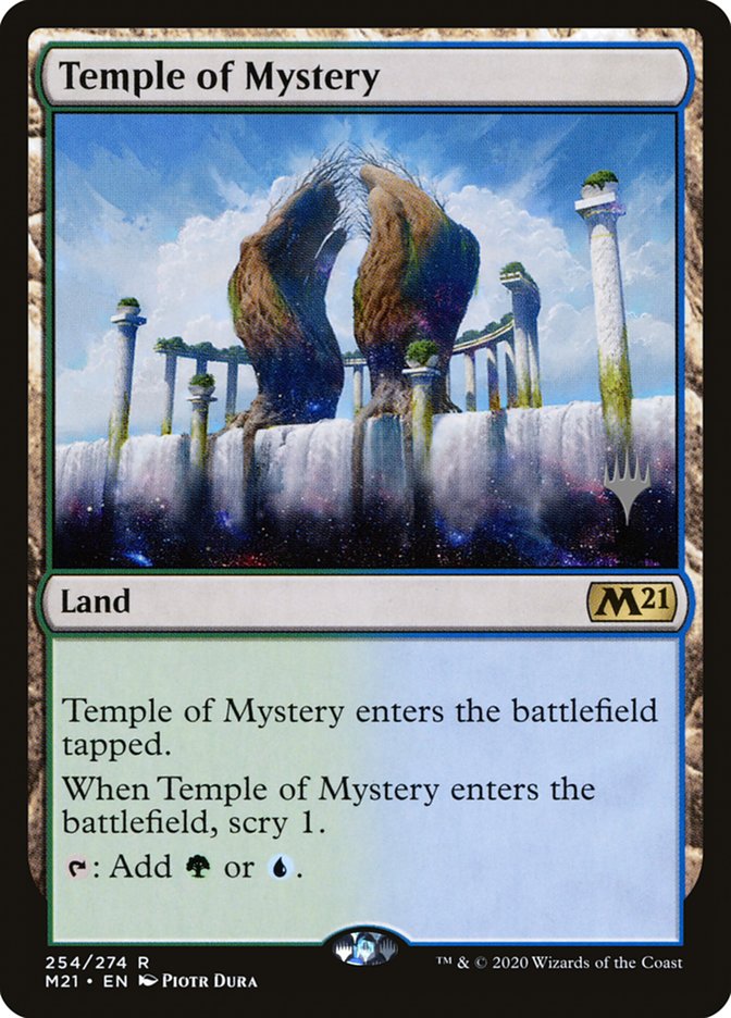 Temple of Mystery (Promo Pack) [Core Set 2021 Promos] | Good Games North