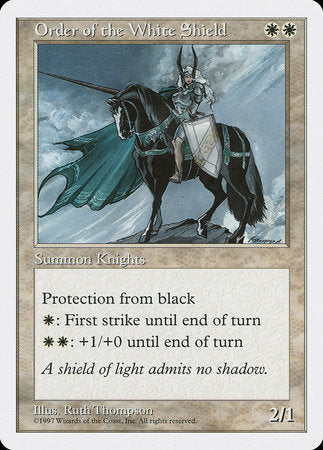 Order of the White Shield [Fifth Edition] | Good Games North