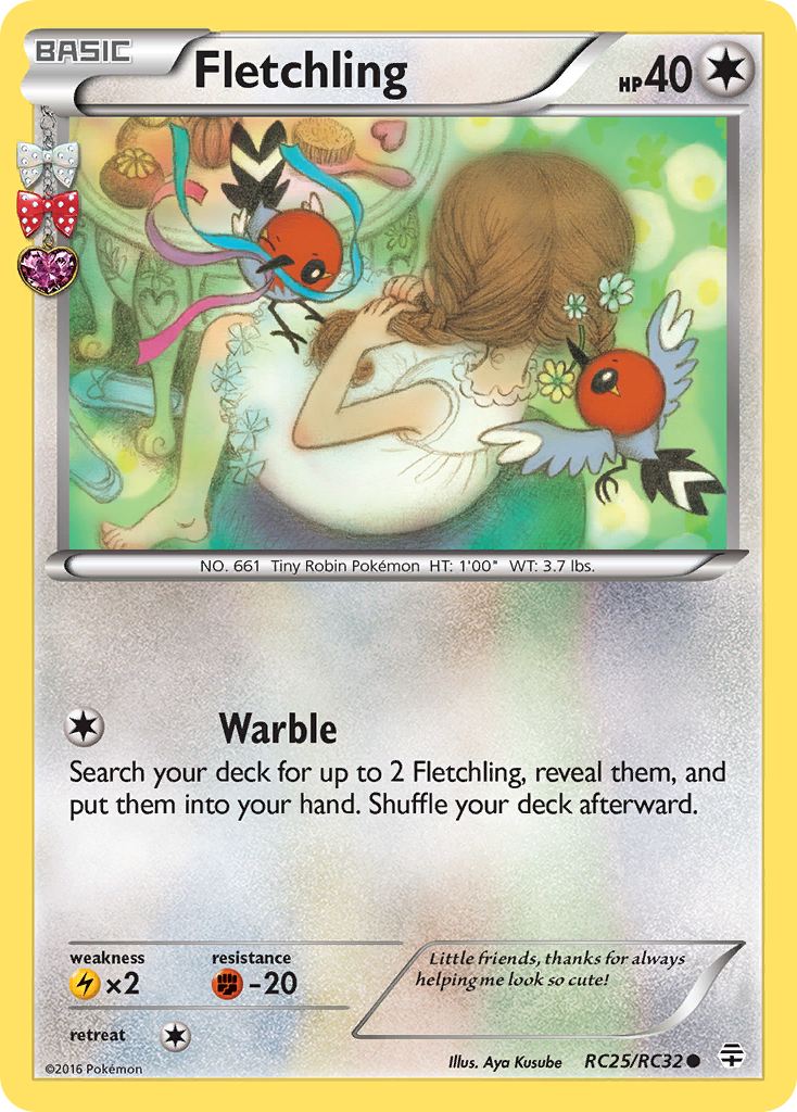 Fletchling (RC25/RC32) [XY: Generations] | Good Games North