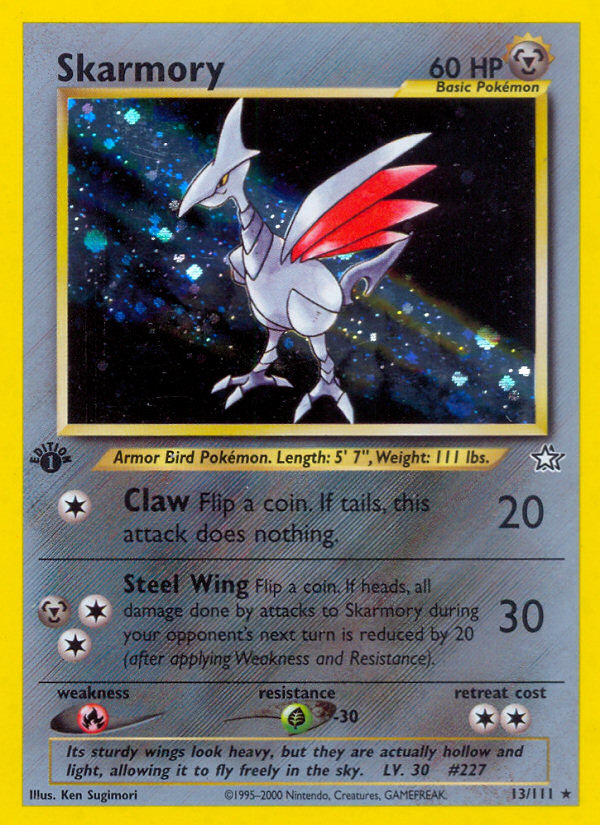 Skarmory (13/111) [Neo Genesis 1st Edition] | Good Games North