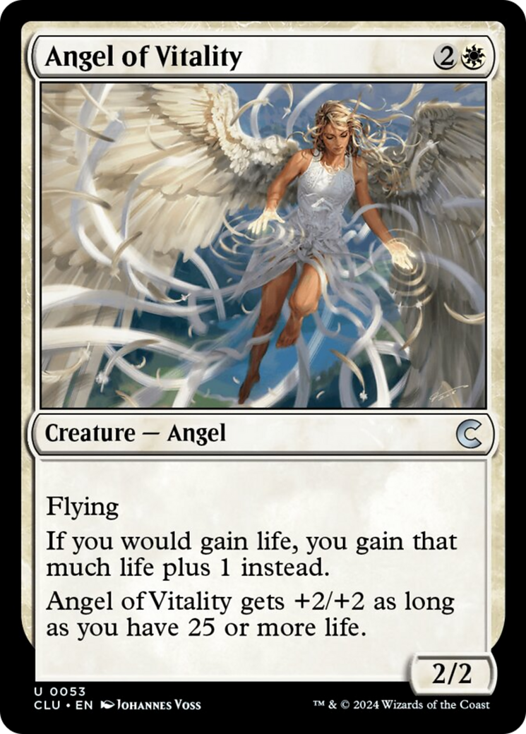 Angel of Vitality [Ravnica: Clue Edition] | Good Games North