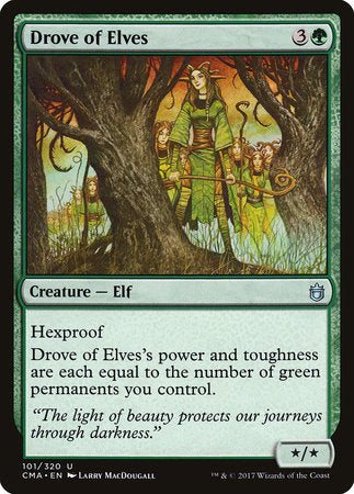 Drove of Elves [Commander Anthology] | Good Games North
