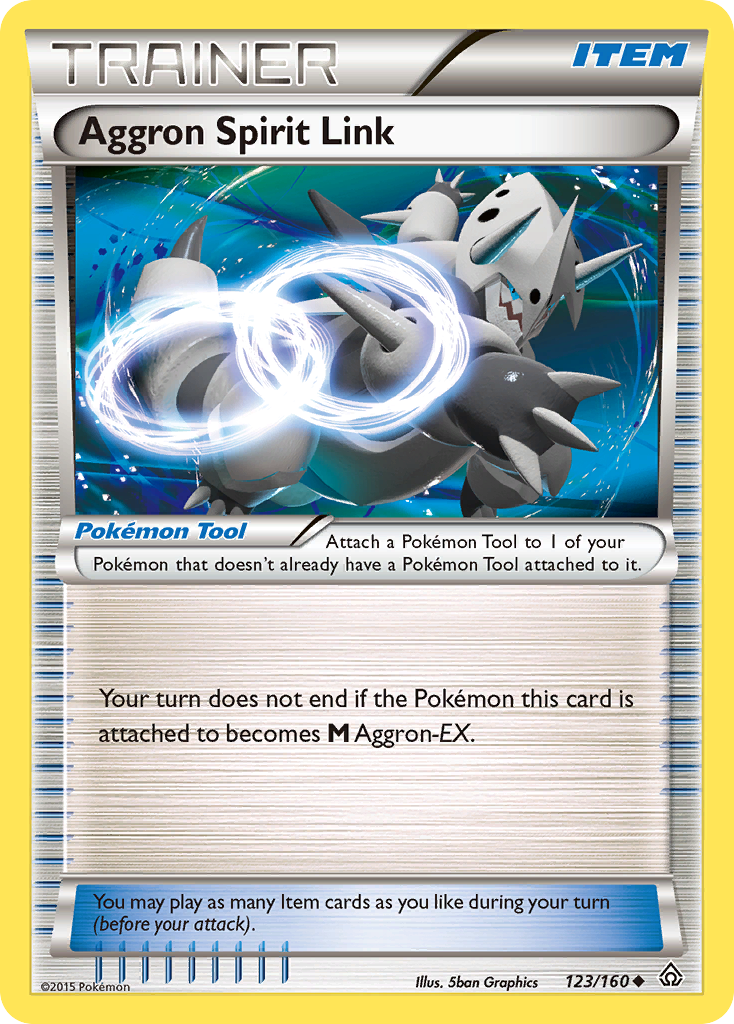 Aggron Spirit Link (123/160) [XY: Primal Clash] | Good Games North