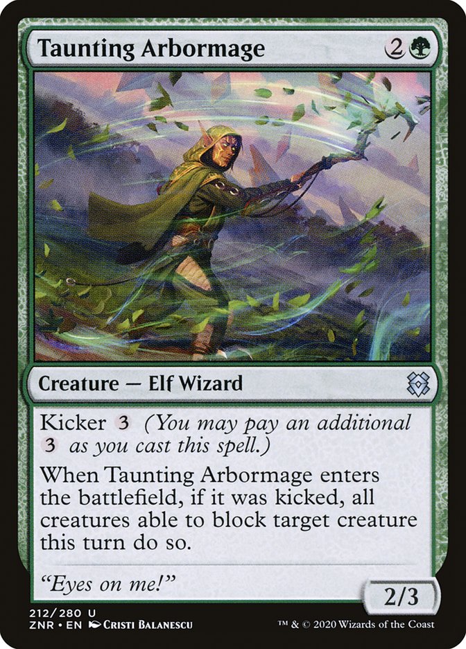 Taunting Arbormage [Zendikar Rising] | Good Games North