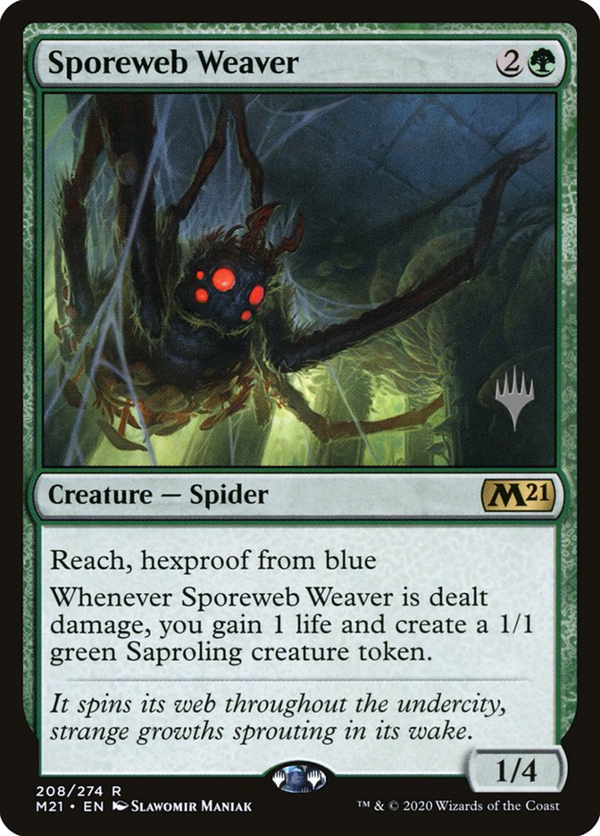 Sporeweb Weaver (Promo Pack) [Core Set 2021 Promos] | Good Games North