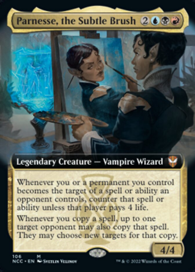 Parnesse, the Subtle Brush (Extended Art) [Streets of New Capenna Commander] | Good Games North