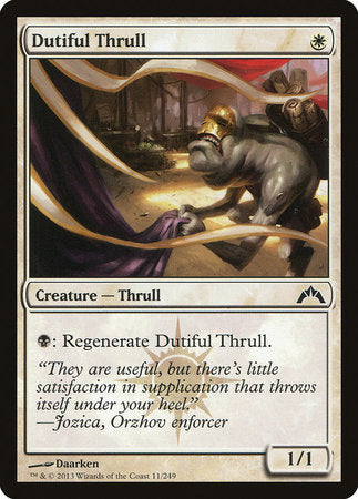 Dutiful Thrull [Gatecrash] | Good Games North