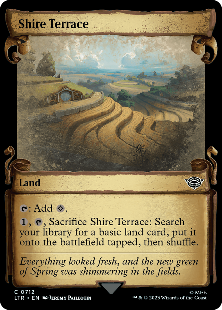 Shire Terrace [The Lord of the Rings: Tales of Middle-Earth Showcase Scrolls] | Good Games North