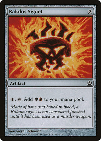 Rakdos Signet [Commander 2011] | Good Games North
