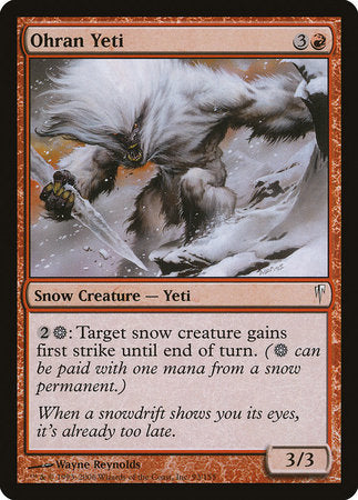 Ohran Yeti [Coldsnap] | Good Games North