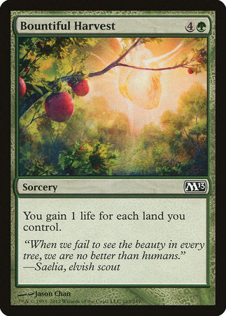 Bountiful Harvest [Magic 2013] | Good Games North