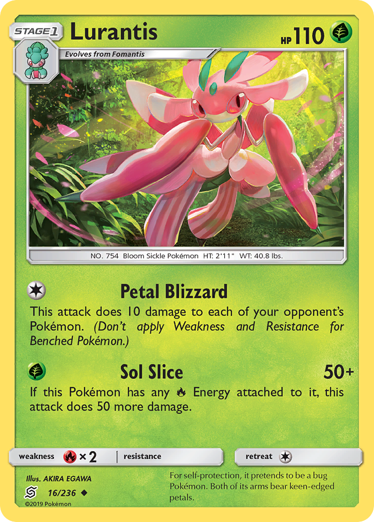 Lurantis (16/236) [Sun & Moon: Unified Minds] | Good Games North