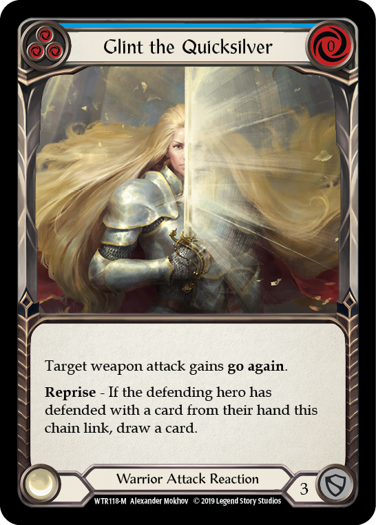 Glint the Quicksilver [WTR118-M] Alpha Print Rainbow Foil | Good Games North