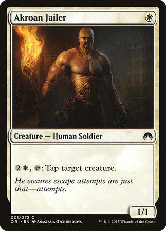 Akroan Jailer [Magic Origins] | Good Games North