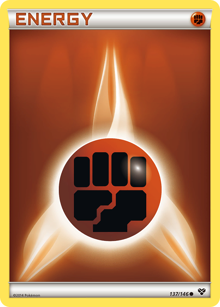 Fighting Energy (137/146) [XY: Base Set] | Good Games North