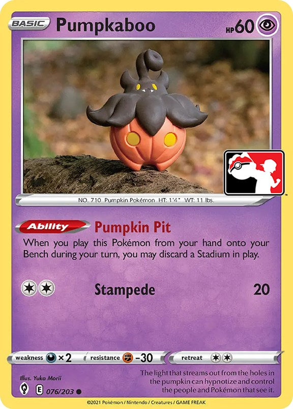 Pumpkaboo (076/203) [Prize Pack Series One] | Good Games North