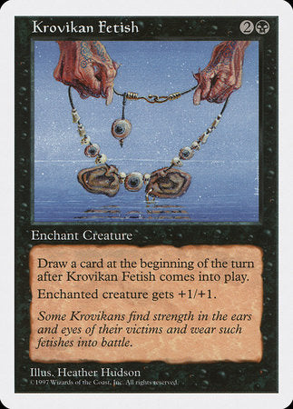 Krovikan Fetish [Fifth Edition] | Good Games North