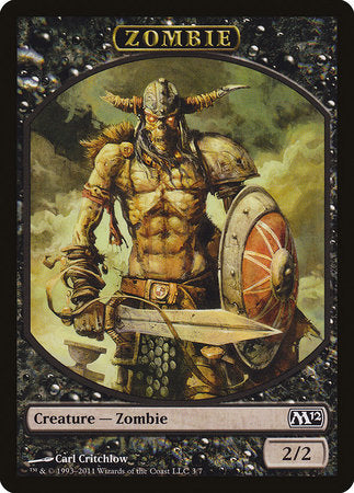 Zombie Token [Magic 2012 Tokens] | Good Games North