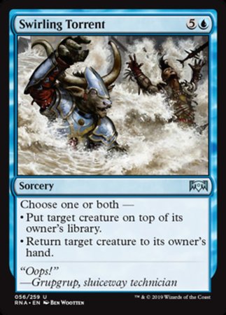 Swirling Torrent [Ravnica Allegiance] | Good Games North