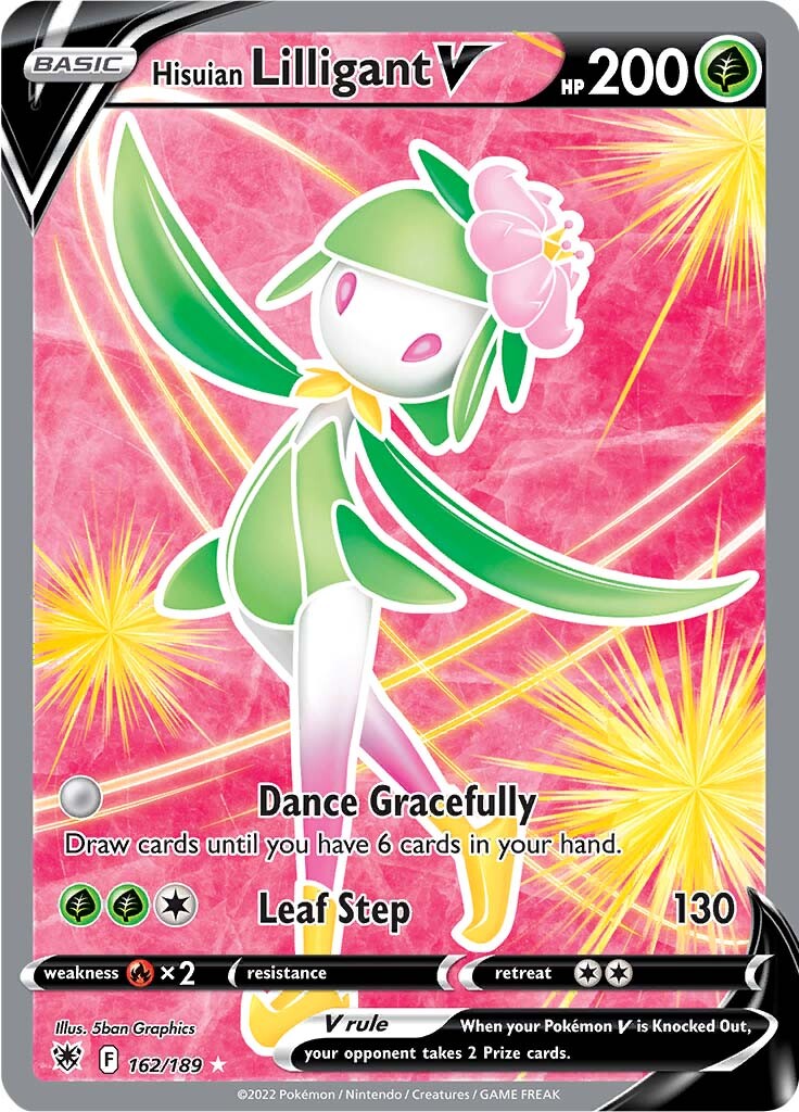 Hisuian Lilligant V (162/189) [Sword & Shield: Astral Radiance] | Good Games North