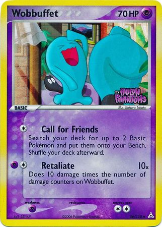 Wobbuffet (56/110) (Stamped) [EX: Holon Phantoms] | Good Games North