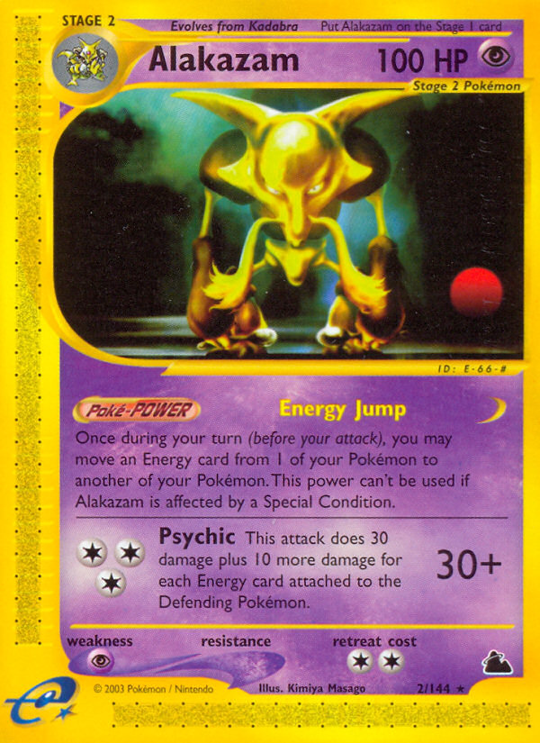 Alakazam (2/144) [Skyridge] | Good Games North