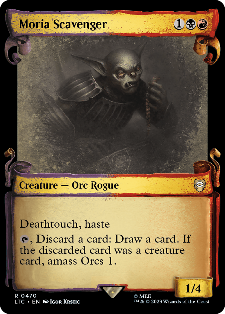 Moria Scavenger [The Lord of the Rings: Tales of Middle-Earth Commander Showcase Scrolls] | Good Games North