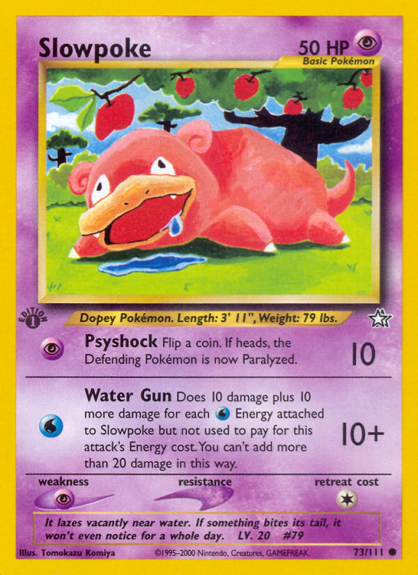 Slowpoke (73/111) [Neo Genesis 1st Edition] | Good Games North