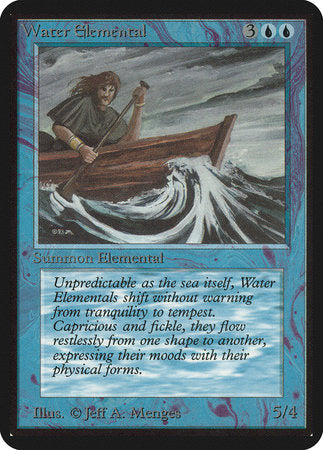 Water Elemental [Limited Edition Alpha] | Good Games North