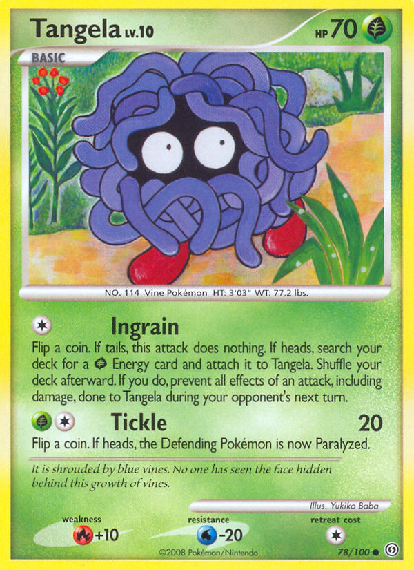 Tangela (78/100) [Diamond & Pearl: Stormfront] | Good Games North