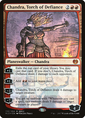 Chandra, Torch of Defiance (SDCC 2017 EXCLUSIVE) [San Diego Comic-Con 2017] | Good Games North
