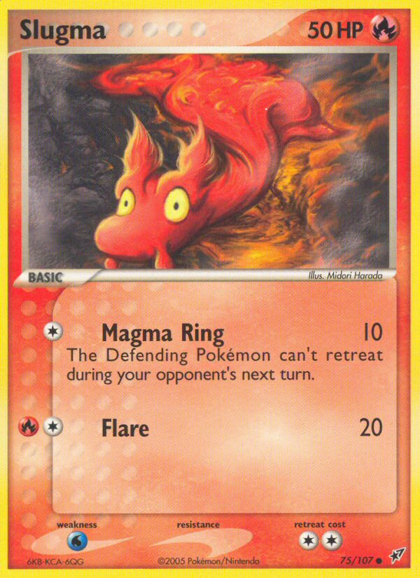 Slugma (75/107) [EX: Deoxys] | Good Games North