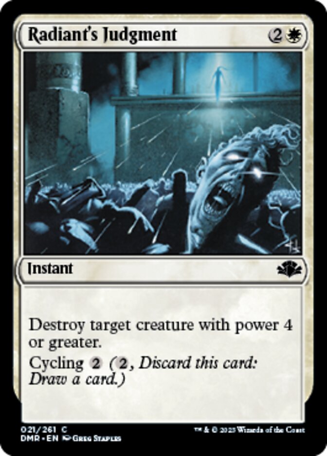 Radiant's Judgment [Dominaria Remastered] | Good Games North