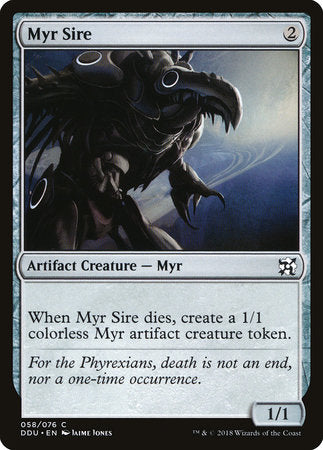 Myr Sire [Duel Decks: Elves vs. Inventors] | Good Games North