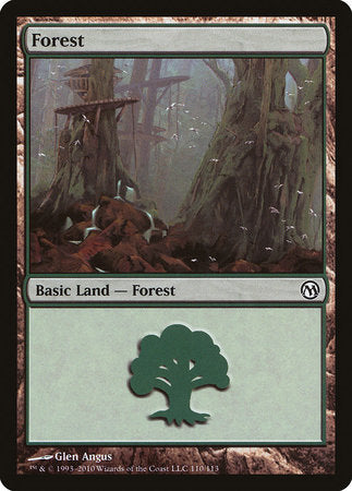 Forest (110) [Duels of the Planeswalkers] | Good Games North