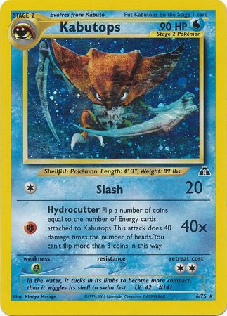 Kabutops (6/75) [Neo Discovery Unlimited] | Good Games North