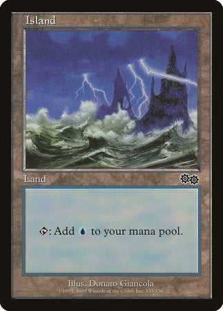 Island (335) [Urza's Saga] | Good Games North