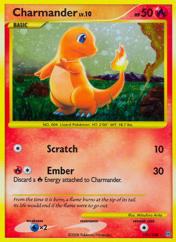 Charmander (101/100) [Diamond & Pearl: Stormfront] | Good Games North
