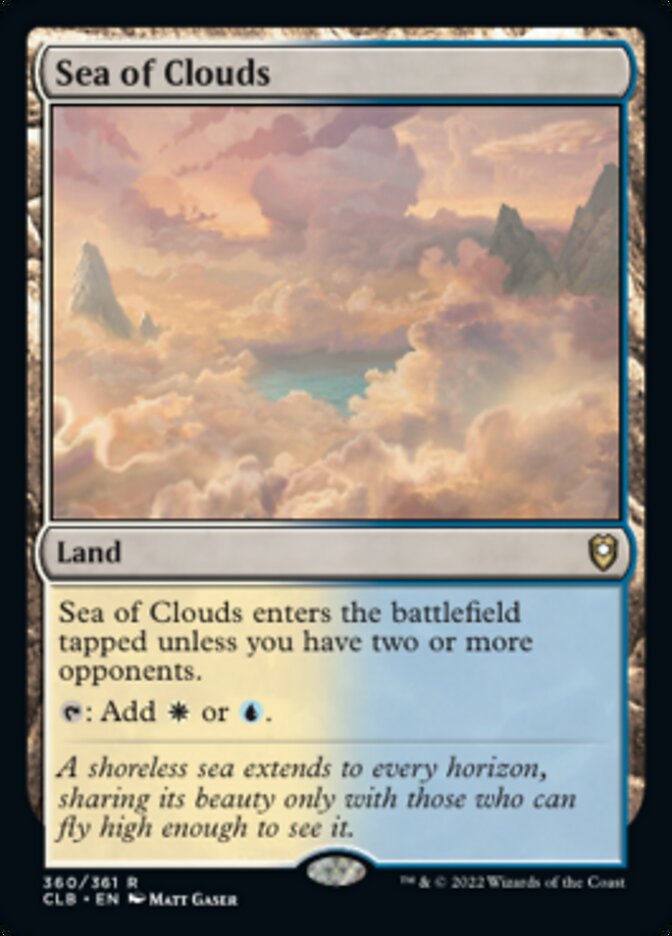 Sea of Clouds [Commander Legends: Battle for Baldur's Gate] | Good Games North