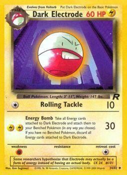 Dark Electrode (34/82) [Team Rocket Unlimited] | Good Games North
