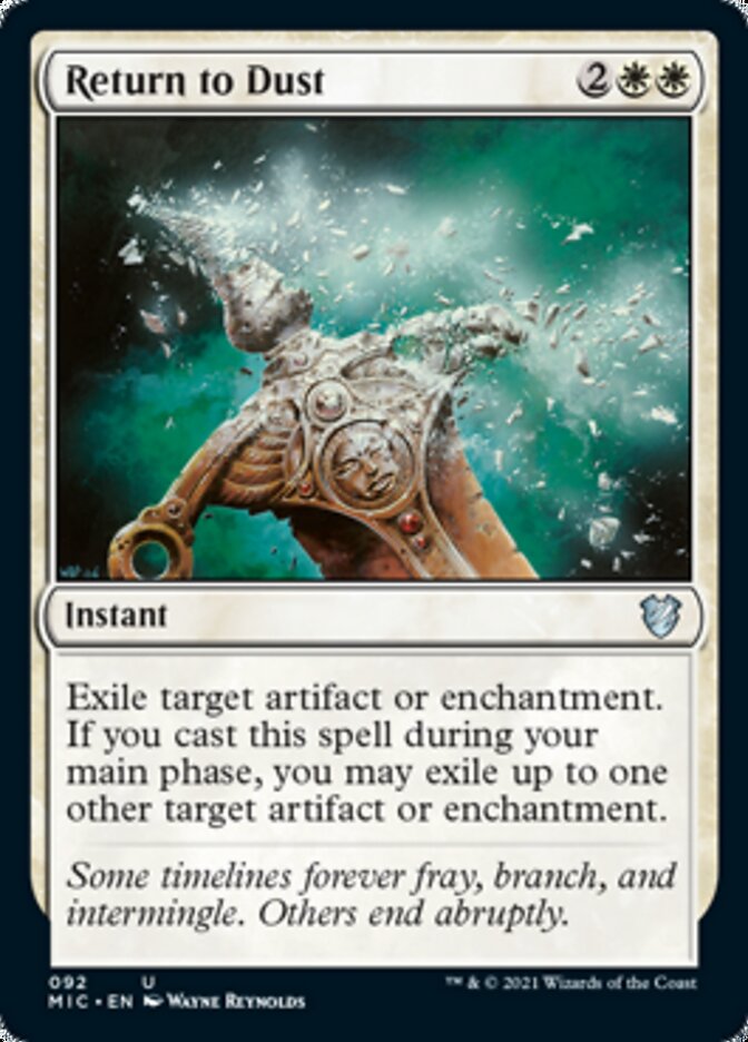 Return to Dust [Innistrad: Midnight Hunt Commander] | Good Games North