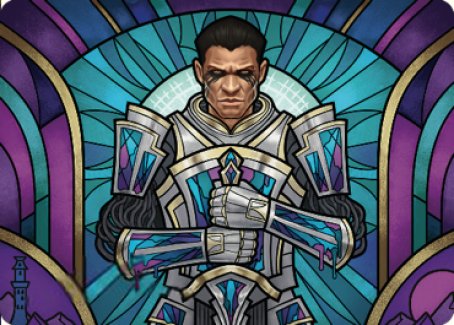 Aron, Benalia's Ruin Art Card [Dominaria United Art Series] | Good Games North