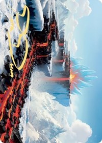 Surtland Frostpyre Art Card (Gold-Stamped Signature) [Kaldheim: Art Series] | Good Games North