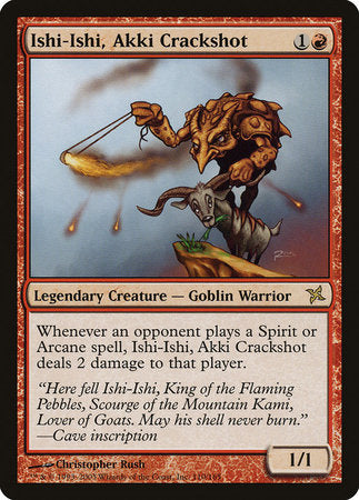 Ishi-Ishi, Akki Crackshot [Betrayers of Kamigawa] | Good Games North